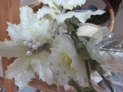布花ヘア小物♪