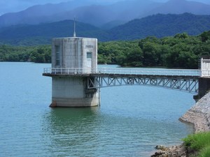 満濃池の水位