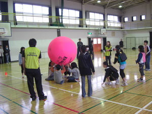 円座小学校遠征