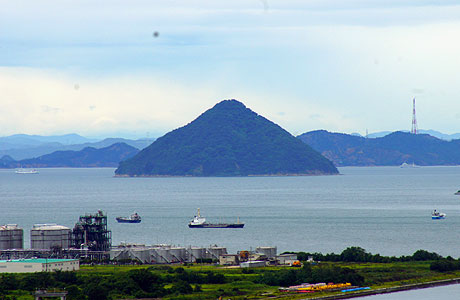台風明け
