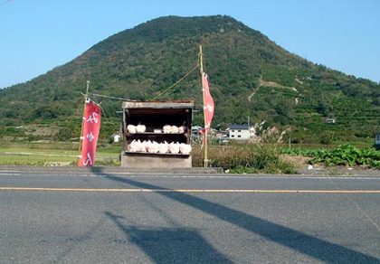 ”みかん売る”