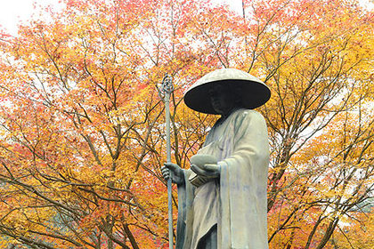 白峯寺にて