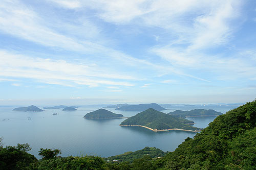 紫雲出山にて　・・