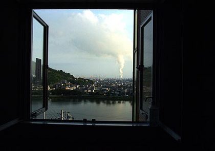 ”　今朝の風景・・・。”