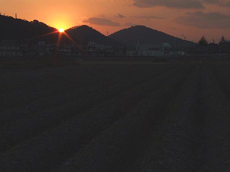 ”　今日も終え・・　”