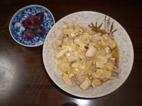 夕食メニュー