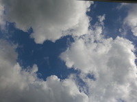 晴れ間が☆