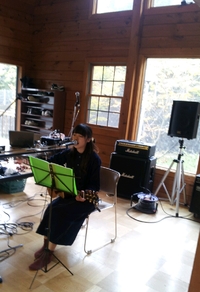 山小屋de音楽会