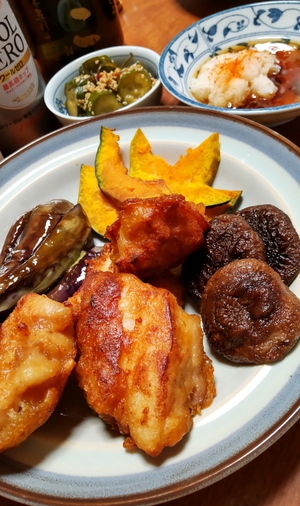 野菜の素揚げ