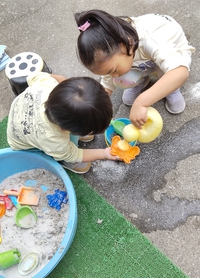 子守り