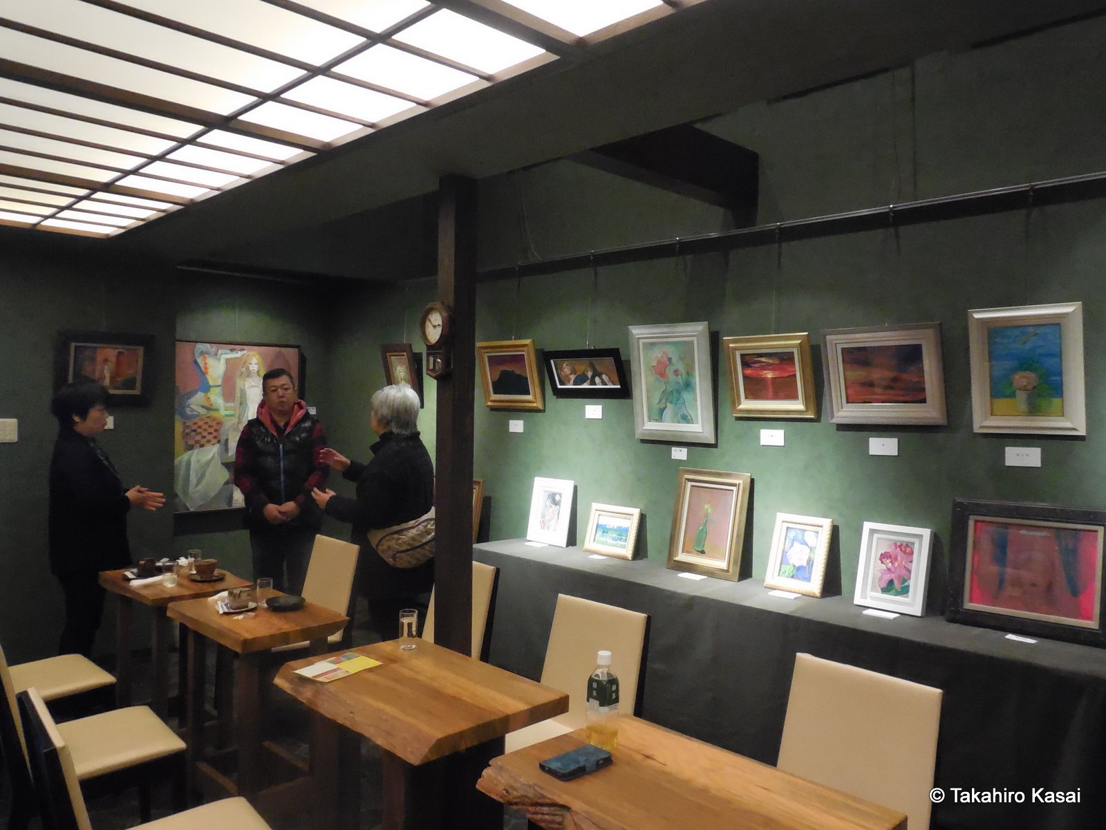 平成２８年１月｜矢野 信幸さん『油画展』（角ウ八番［綾歌郡宇多津町］）