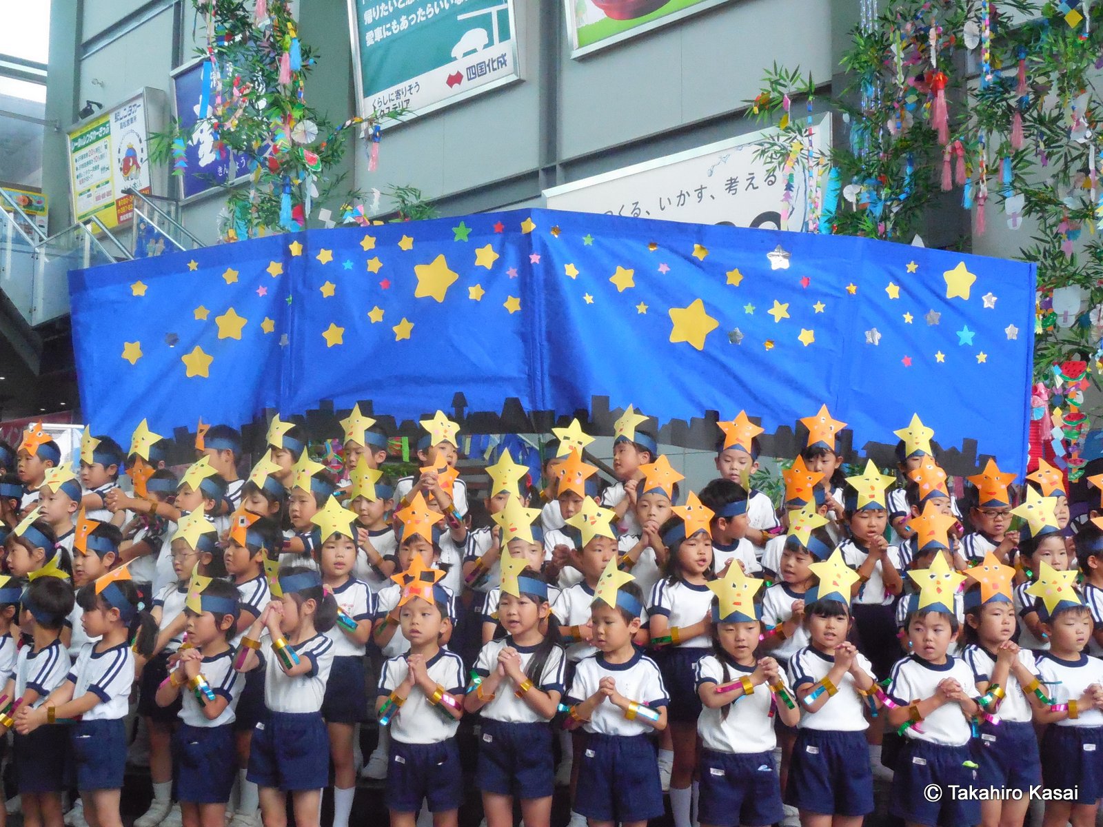 平成２９年６月｜七夕飾りイベント（ＪＲ高松駅）