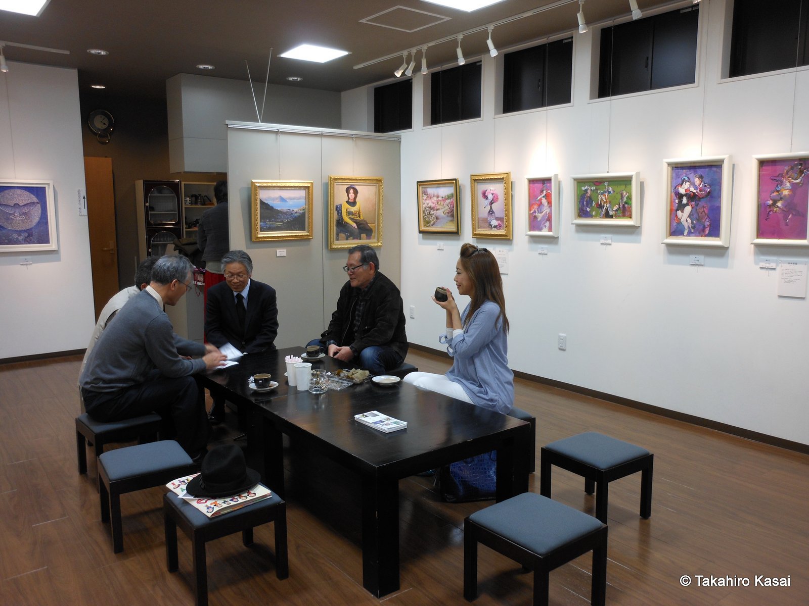 香川県内作家‐洋画６人展（Fine Art２１）