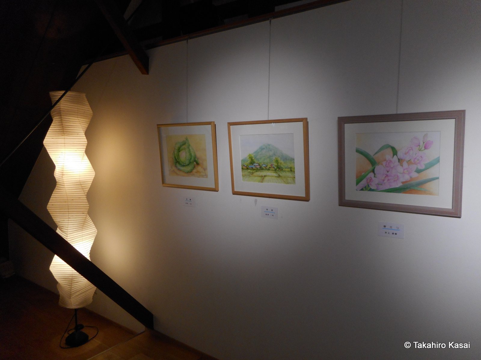 平成２７年８月｜水彩画クラブ『彩の会』水彩画展（ｃｌｏｖｅｒ ｃａｆｅ［クローバーカフェ］高松店）