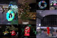 ２３年目の冬も駅はＸ'ｍａｓデコレーション