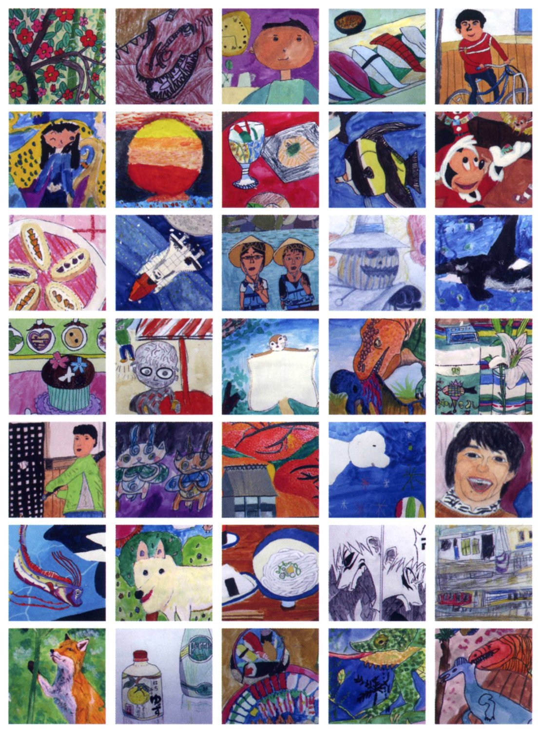 平成２６年６月｜第２６回美術教室ＤｏＤｏ子供教室作品展（ＮＨＫ高松放送局ふれあいギャラリー）