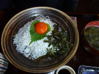 しらす丼　、　海鮮丼