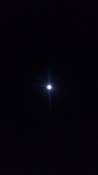 月夜の火星!?