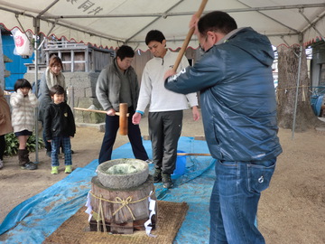 　　　とんど祭り・・・・