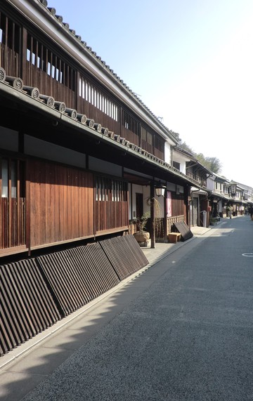 　　　　倉敷の町並み・・・・