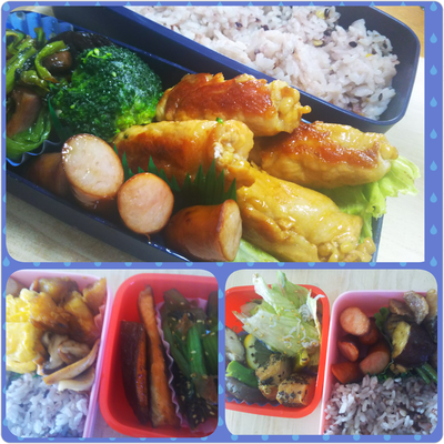 最近のお弁当