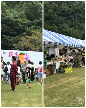 萩の丘公園で開催中(*^_^*)