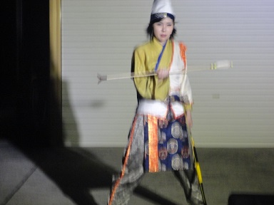 石あかりでのイベント④ショー