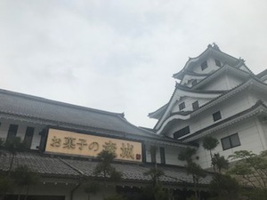 お菓子の城やって！
