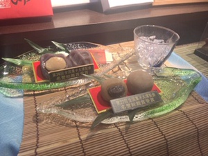 お菓子の城やって！