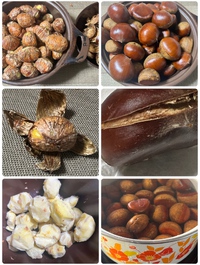 秋＊栗＊ご飯に♪