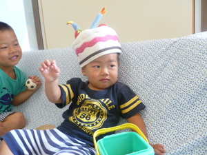 ９月お誕生会＆アイスクリームキャッチ！
