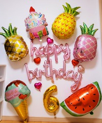 スマイリーバルーンについて♪⑪お誕生日の壁面など飾りつけバルーン