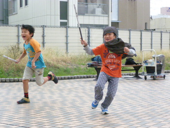 立派な忍者に！