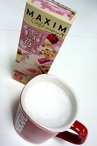ホワイトチョコと苺の出会い