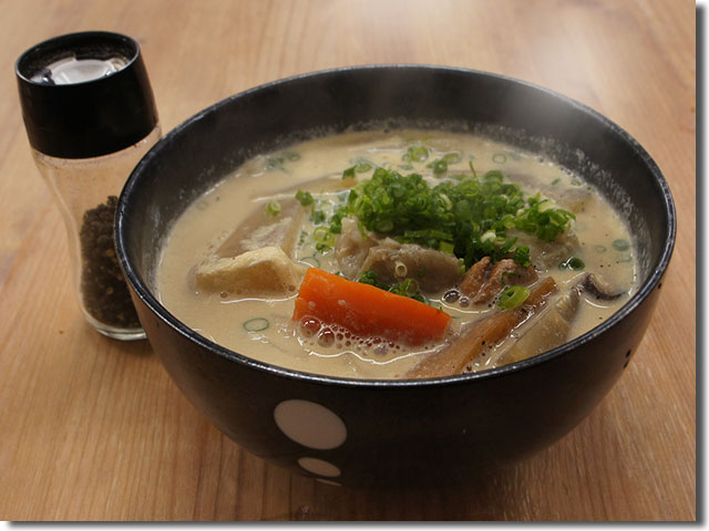 豆乳しっぽく＠UDON FACTORY エビス
