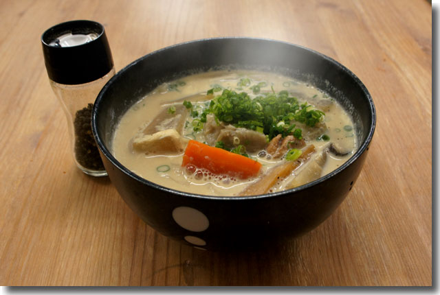 豆乳しっぽく＠UDON FACTORY エビス