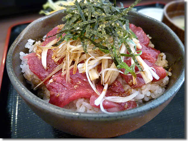 さくら丼＠馬肉料理 波津馬