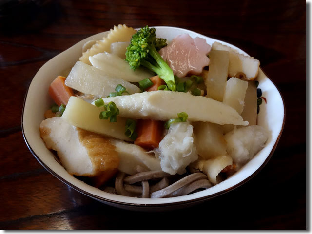 法事の蕎麦しっぽく