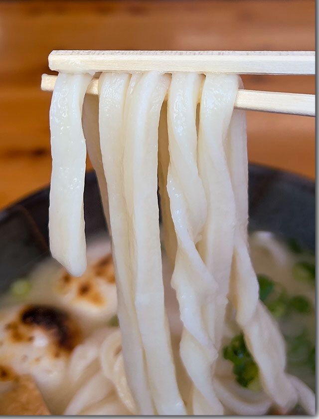 白みそアン雑煮うどん かなくま餅 福田