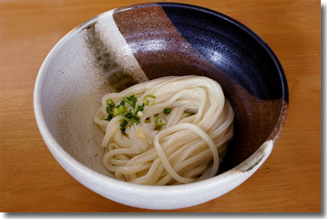 醤油うどん＠生舞