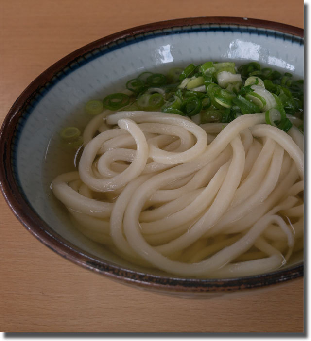 詫間のソウルフード　心うどん