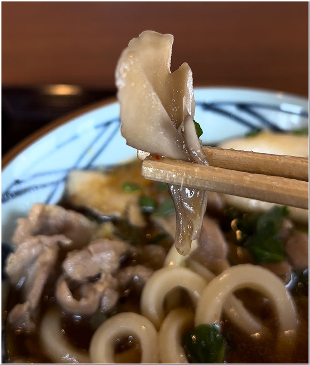 鴨ねぎうどん＠丸亀製麺