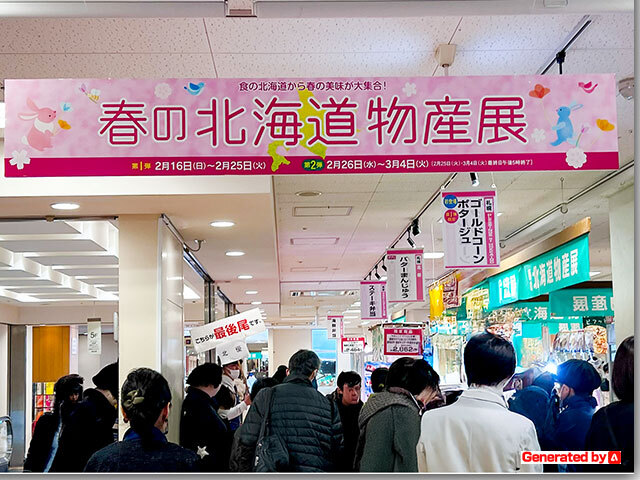 春の北海道物産展 2025 in 高松三越