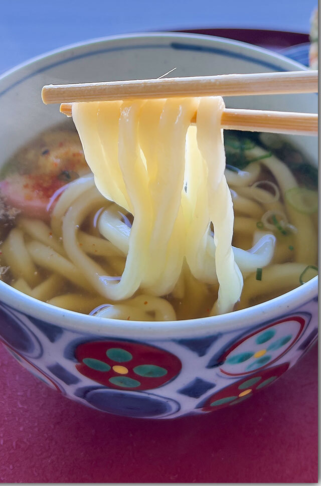 紫雲山に新しいうどん屋オープン 栗林山荘