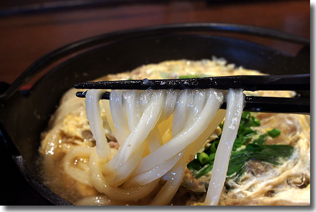 牛とごぼうの柳川うどん