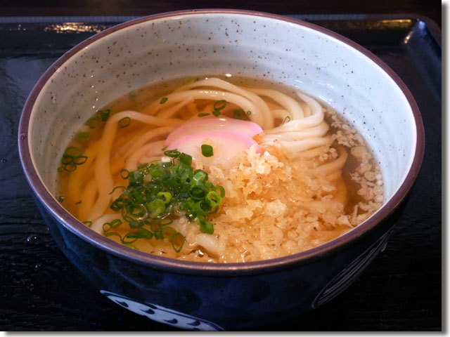 出汁のよさは普通のかけで食べると良く分かる