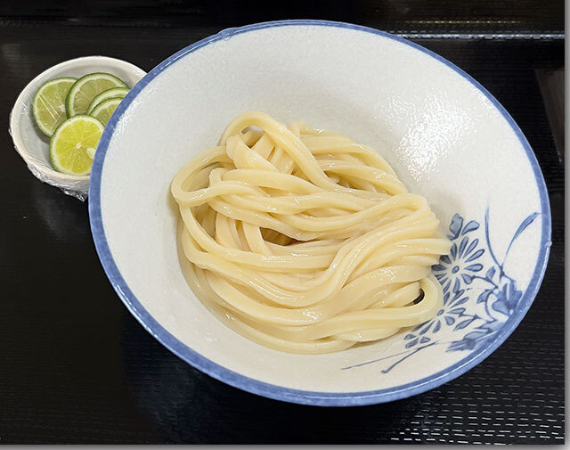 スダチ冷や掛け 手打ち麺や大島