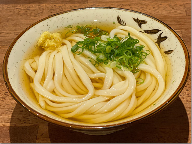 カレーうどん　うどん棒