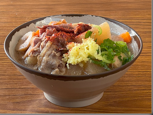 牛肉しっぽく 上田製麺所