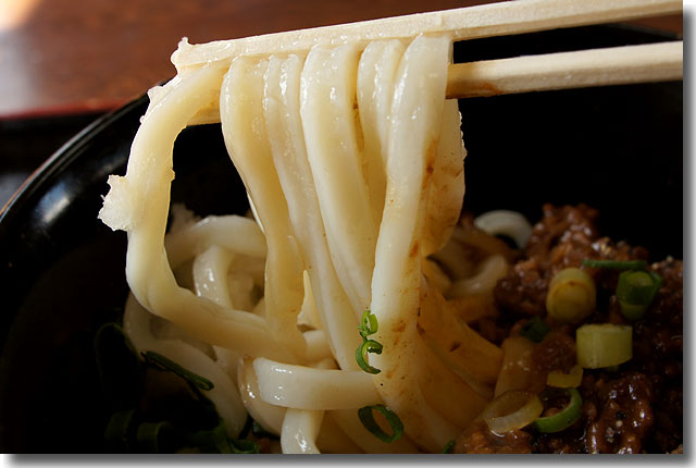 肉味噌ぶっかけうどん